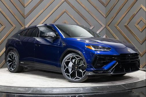 Blue 2024 Lamborghini Urus Performante