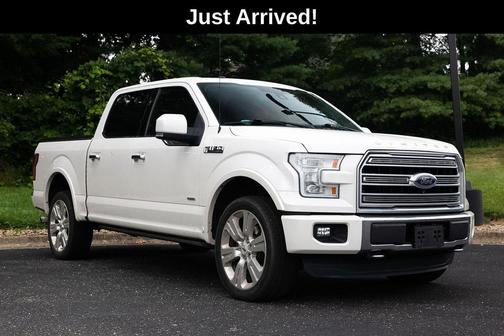 White Platinum Clearcoat Metallic 2016 Ford F-150 Limited