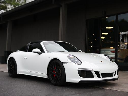 White 2018 Porsche 911 Targa 4 GTS