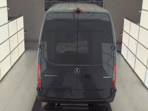 Blue 2019 Mercedes-Benz Sprinter 2500 High Roof w/170  WB Van 3D