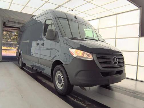 Blue 2019 Mercedes-Benz Sprinter 2500 High Roof w/170  WB Van 3D