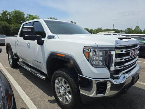 Summit White 2022 GMC Sierra 2500 SLE