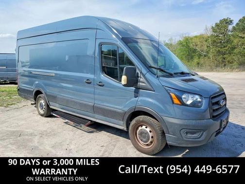 Blue Jeans Metallic 2020 Ford Transit-250 Base