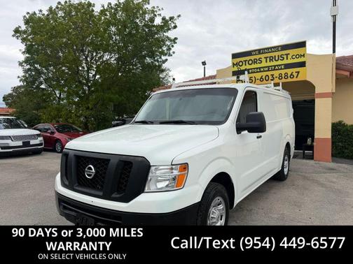 Glacier White 2020 Nissan NV Cargo NV2500 HD SV V6