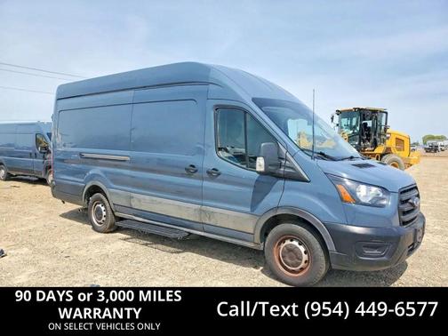 Blue Jeans Metallic 2020 Ford Transit-250 Base