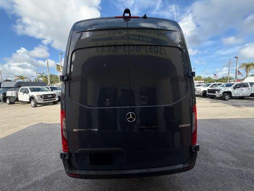 Blue 2019 Mercedes-Benz Sprinter 2500 High Roof w/170  WB Van 3D