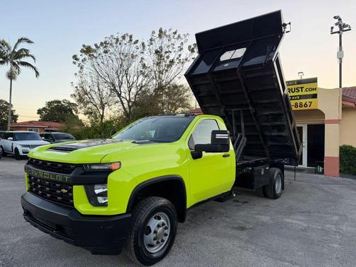 Green 2022 Chevrolet Silverado 3500 WT