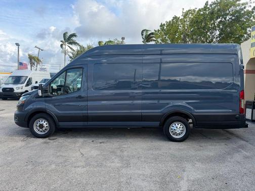 Blue 2023 Ford Transit-250 Base