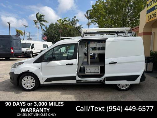 Frozen White 2016 Ford Transit Connect XL