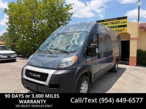 Patriot Blue Pearlcoat 2021 RAM ProMaster 3500 High Roof