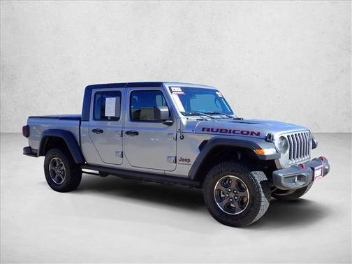 Billet Silver Metallic Clearcoat 2021 Jeep Gladiator Rubicon