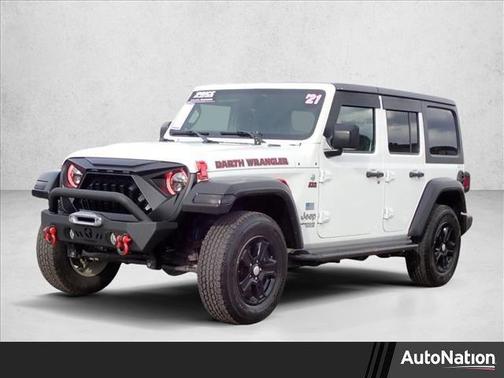Bright White Clearcoat 2021 Jeep Wrangler Unlimited Sport