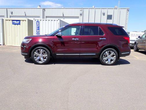 Ruby Red Metallic Tinted Clearcoat 2019 Ford Explorer Limited