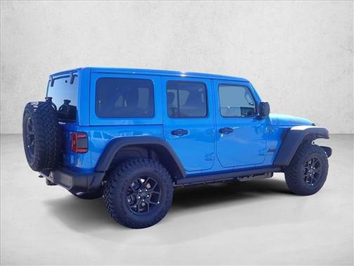 Hydro Blue Pearlcoat 2026 Jeep Wrangler Willys