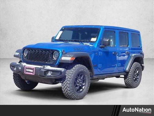 Hydro Blue Pearlcoat 2026 Jeep Wrangler Willys
