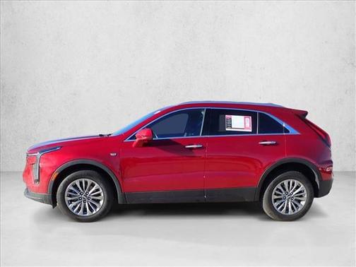 Radiant Red Tintcoat 2024 Cadillac XT4 Premium Luxury