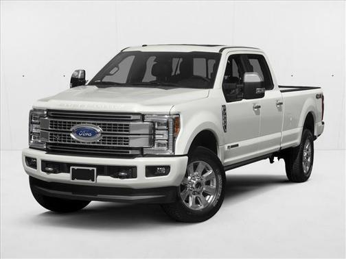 White Platinum Metallic Tri-Coat 2017 Ford F-250 Lariat