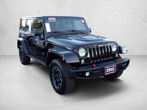 Black Clearcoat 2016 Jeep Wrangler Unlimited Rubicon