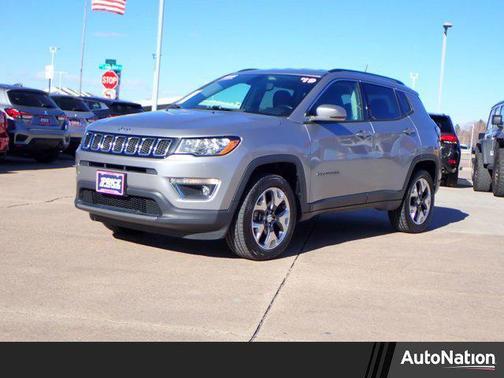 Billet Silver Metallic Clearcoat 2019 Jeep Compass Limited