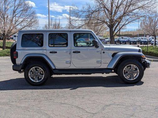 Billet Silver Metallic Clearcoat 2019 Jeep Wrangler Unlimited Sahara