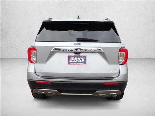 Iconic Silver Metallic 2022 Ford Explorer XLT