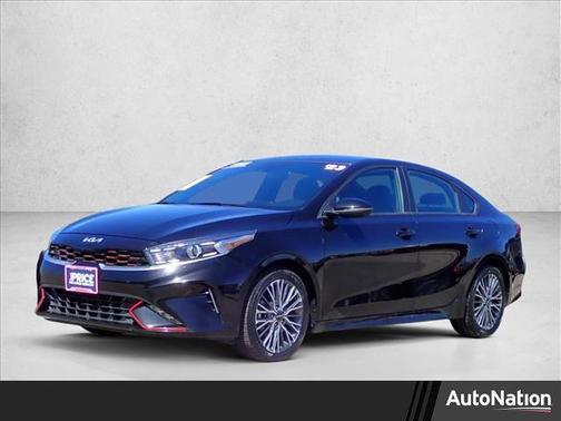 Aurora Black 2023 Kia Forte GT-Line