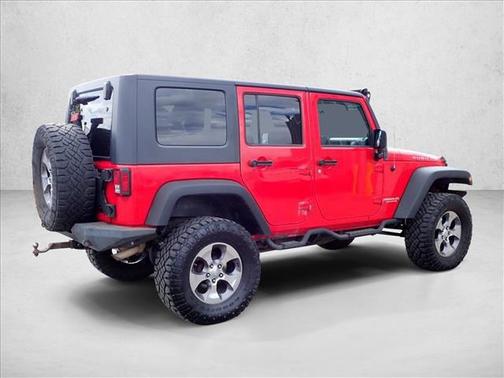 Flame Red 2010 Jeep Wrangler Unlimited Rubicon