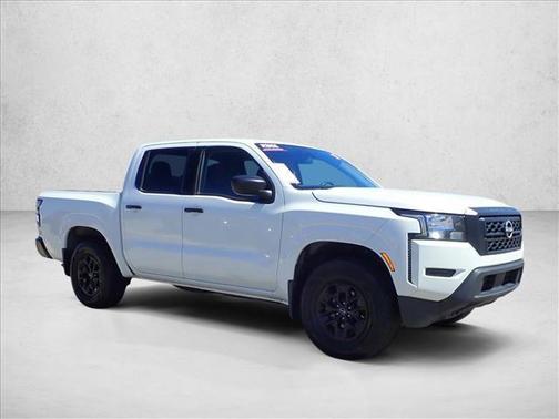 Glacier White 2022 Nissan Frontier S