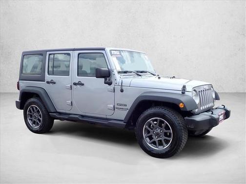 Billet Silver Metallic Clearcoat 2017 Jeep Wrangler Unlimited Sport