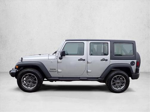 Billet Silver Metallic Clearcoat 2017 Jeep Wrangler Unlimited Sport