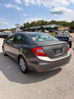 Blue 2012 Honda Civic LX