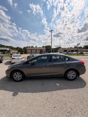 Blue 2012 Honda Civic LX