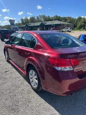 Red 2011 Subaru Legacy Premium