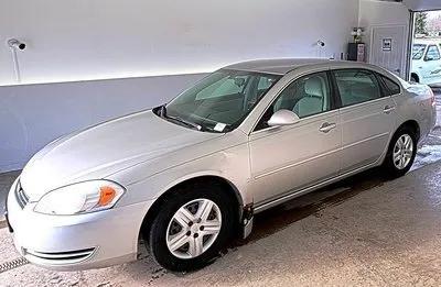Silver 2007 Chevrolet Impala LS