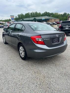 Gray 2012 Honda Civic LX