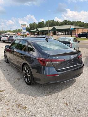 Gray 2025 Honda Civic Hybrid Sport