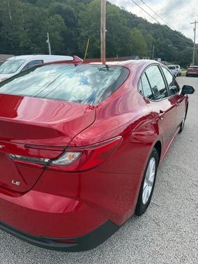 Supersonic Red 2025 Toyota Camry LE