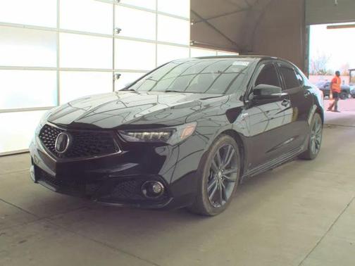 Crystal Black Pearl 2019 Acura TLX Technology