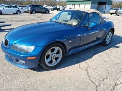 Blue 2000 BMW Z3 2.3 Roadster