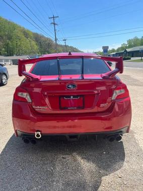Lightning Red 2015 Subaru WRX STI Base