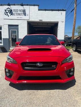 Lightning Red 2015 Subaru WRX STI Base