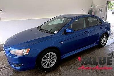 Octane Blue Pearl 2010 Mitsubishi Lancer ES