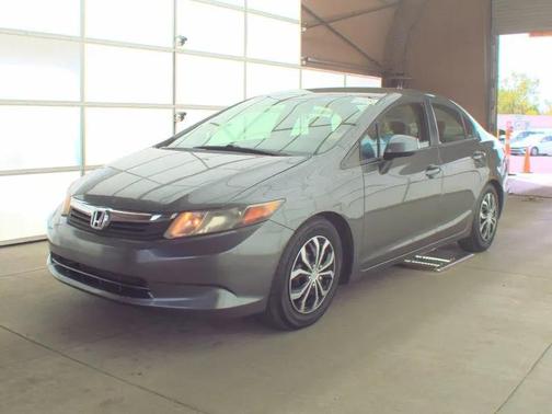 Gray 2012 Honda Civic LX