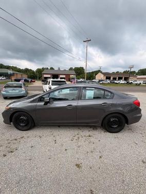 Gray 2012 Honda Civic LX
