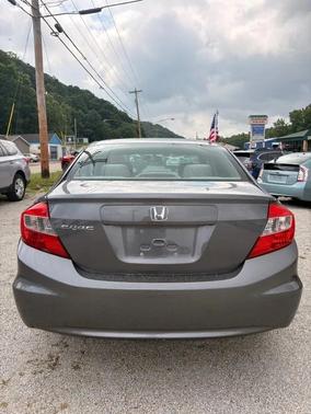 Gray 2012 Honda Civic LX