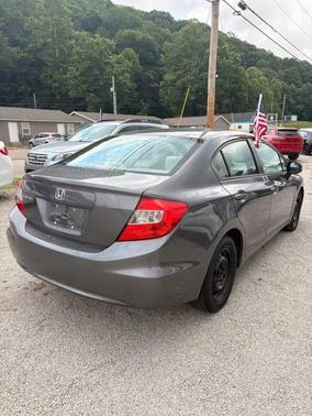 Gray 2012 Honda Civic LX