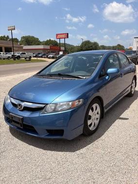 Blue 2010 Honda Civic LX