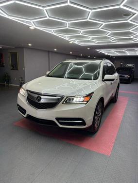 White Diamond Pearl 2014 Acura MDX 3.5L