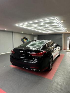 Caspian Black 2016 Hyundai Genesis 3.8