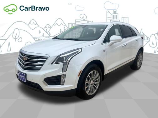 Crystal White Tricoat 2018 Cadillac XT5 Luxury AWD